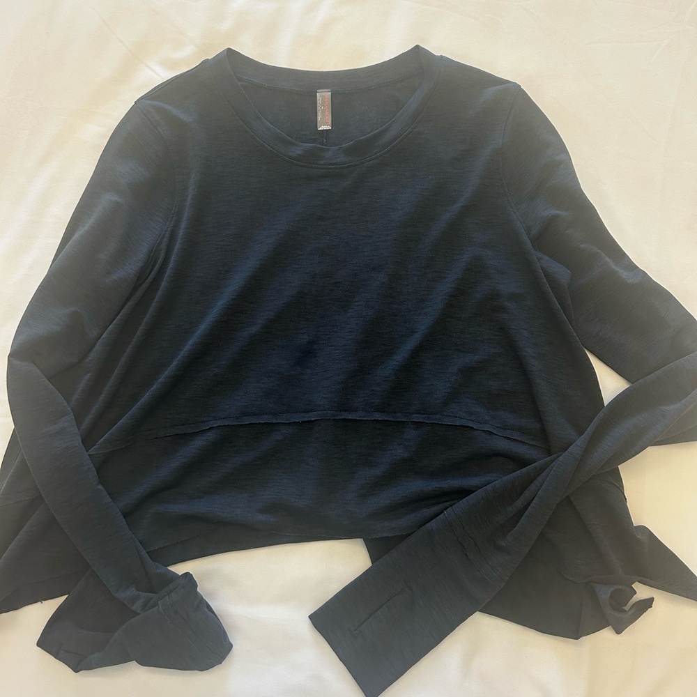 Black free people workout top brand new